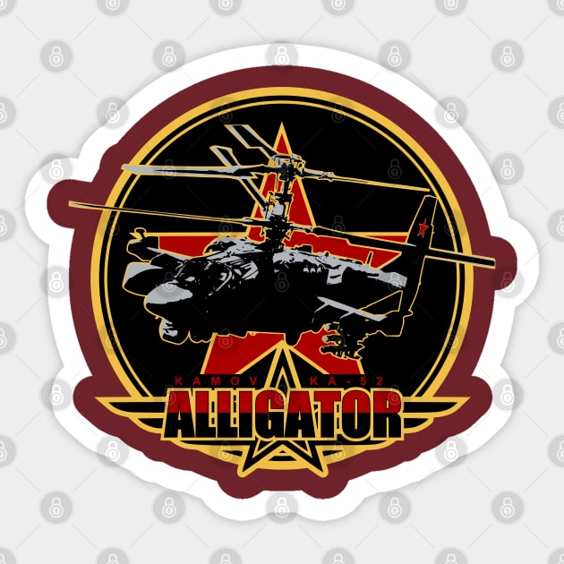 Kamov KA-52 Alligator Sticker by TCP